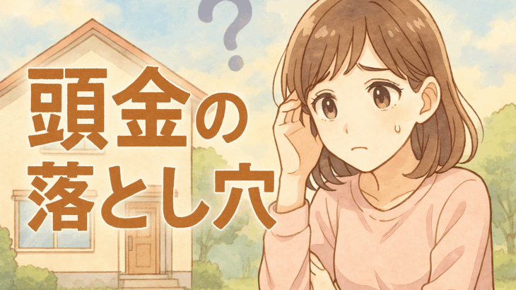 住宅購入における頭金問題を示唆